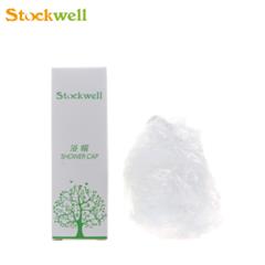 Stockwell 酒店一次性用品 宾馆客房洗漱用品牙膏牙刷香皂梳子剃须刀清新款盒装及套装 浴帽