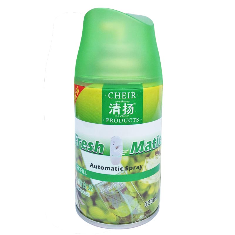 清扬（FRESH）自动喷香机专用空气清新剂（法国古龙）325ml/瓶