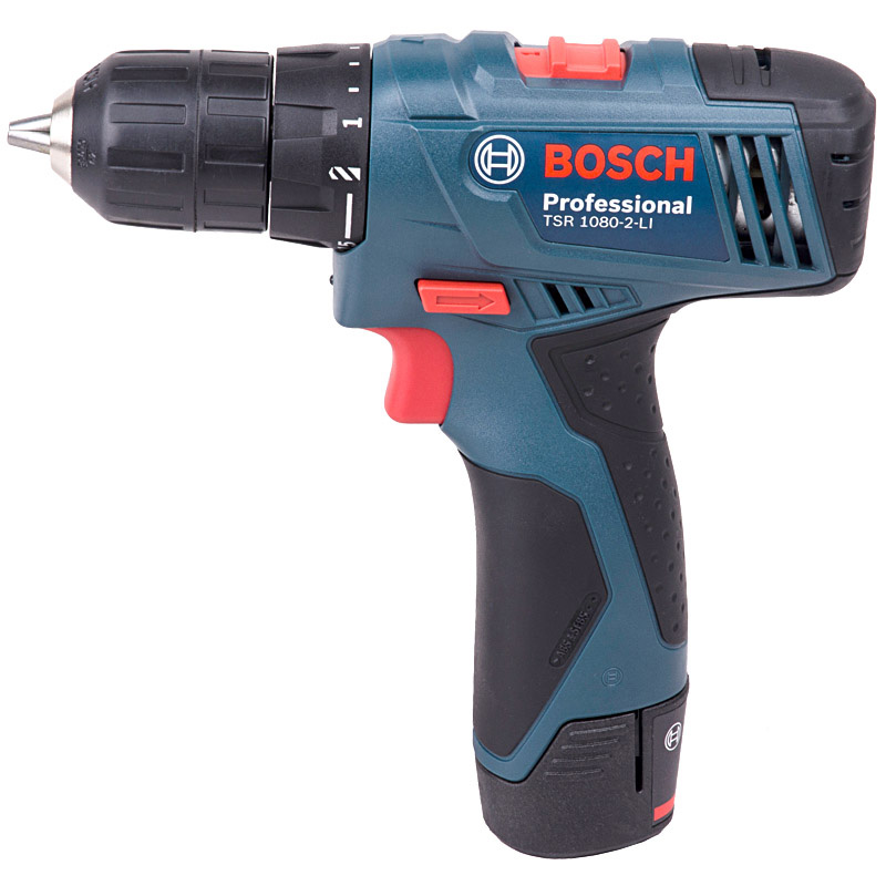 博世（Bosch）TSR 1080-2-LI(1B) 双电版 充电式多功能锂电钻螺丝刀起子机家用电动工具