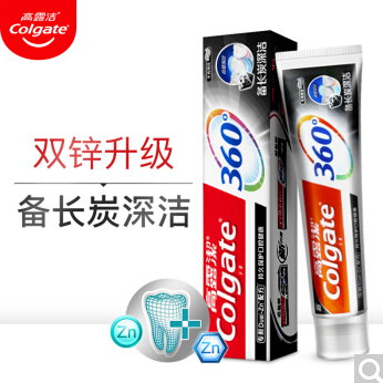 高露洁（Colgate）360°新品 专业护理双锌卓效护龈 烟酰胺 牙膏140g（减少牙龈出血，清新口气）